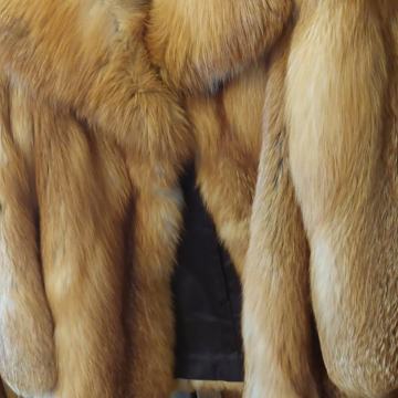 Bunda od prave lisice-kao nova