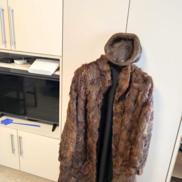 Bunda i tokica (krzno nutrije)