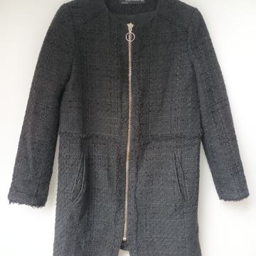 Crna jakna od tvida ZARA xs 34 36