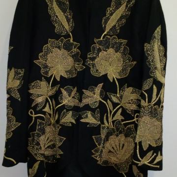 Crni svečani kaput Giorgio Armani 38