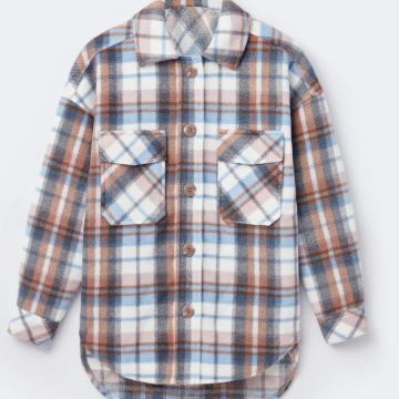 SPORTSKA KARIRANA JAKNA VEL.40 - NOVO