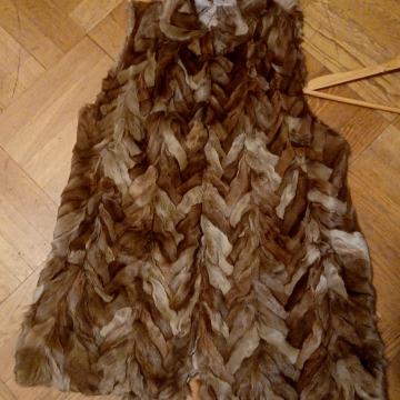 dugačak KOŽNI PRSLUK OD RAZLIČITIH VRSTA I BOJA LISICE