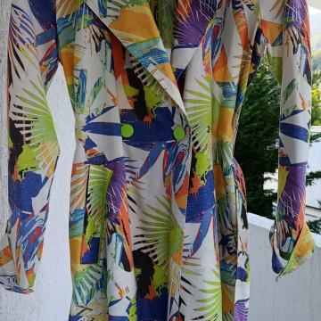 Elegantni novi ogrtač za proljeće/ljeto,70%pamuk,SNIŽENO!