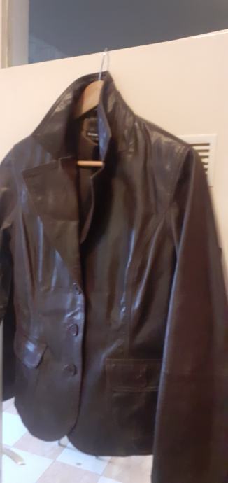 Hadad br 38 kožna strukturama kvalitetna jakna