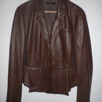 HUGO BOSS - ŽENSKA LAGANA KOŽNA JAKNA 36 / 38 S