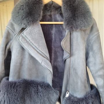Inverno Caldo kožna bunda sa krznom