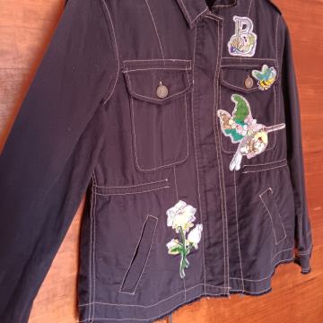 Jakna s našivcima S/M