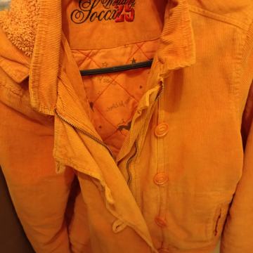 Jakna od rebrastog samta L