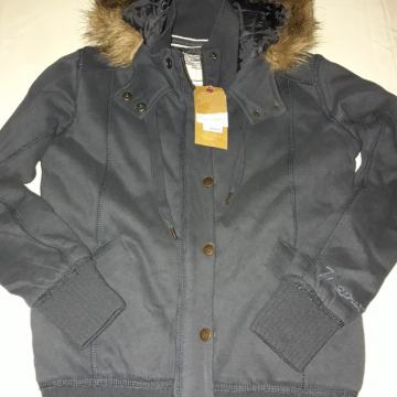 JAKNA TAMNO PLAVA TOPLA vel. M