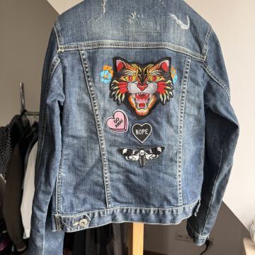 Jeans Traper Jakna Va Vite Vintage 80s Vel.40