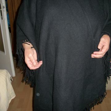 Kaput od 100% vune-pelerina-xxxl