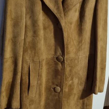 KAPUT BALONER JAKNA BRUŠENA KOŽA vel 42