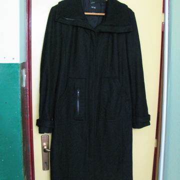 Kaput dugi, MNG, L-veličina. Crni. LEX8