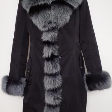 Kaput pravo krzno bunda bundica duga jakna