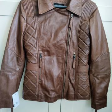 Kožna jakna - ženska - nova