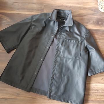 Kožna košulja jakna 38 zara
