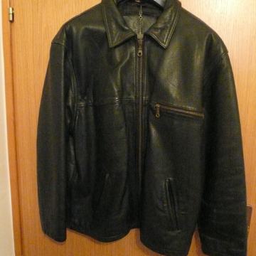 Kožna muška Jakna
