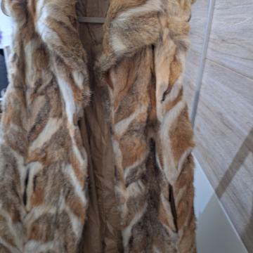 Krzno,prsluk sibirske lisice