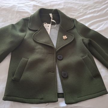 MASLINASTO ZELENA JAKNA vel UNI  - NOVO