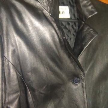 Leo vel..XL/48 kožna kvalitetna jakna suza ugodna