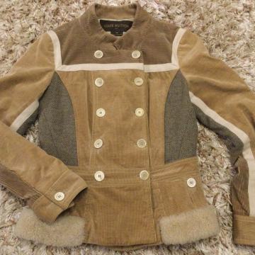LOUIS VUITTON samtana sametna zenska biker jakna vel. 38 (S/M)