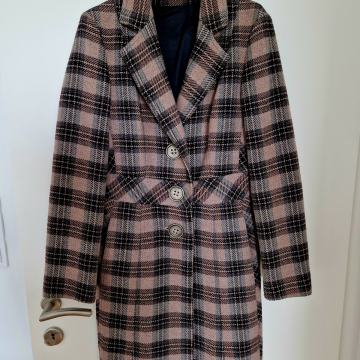 Max&Co karirani vuneni kaput