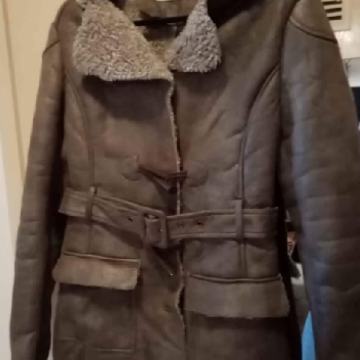 Cournty br.38 kožna ugodna jakna kao nova