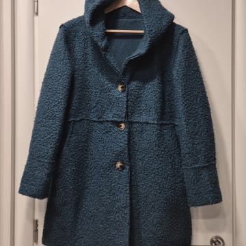 Petrolej plavi prijelazni kaput, vel M