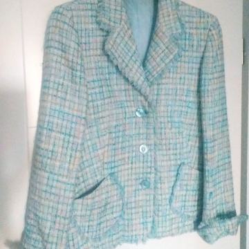 RINASCIMENTO! PREDIVNA TVID JAKNA/UGODNA..PRIRODNI MATERIJAL! NENOŠENO