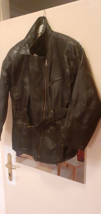 Sisley br.38 kožna motoristička debela jakna kvalitetna