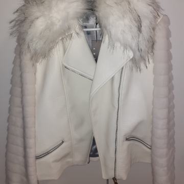 Sisley jakna nova kožna krzno