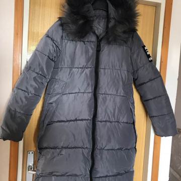 Siva ženska zimska jakna - NOVO