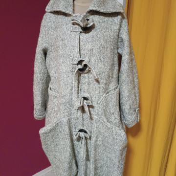 SIVI BALONČASTI KAPUT 40