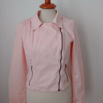 Svjetlo roza lagana traper jakna Terranova vel. M
