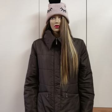 Tamnosmeđa ženska zimska jakna BLUE MOTION broj M - L