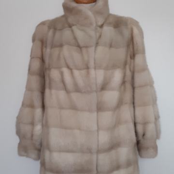 Thaller bunda bundica jakna pravo krzno nerc