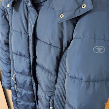 NOVA Tom Tailor tamnoplava duga zimska jakna