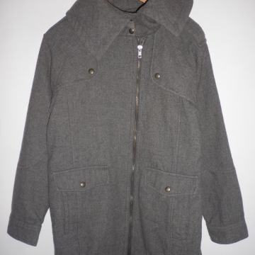 TOP SHOP - ŽENSKA TOPLA VUNENA JAKNA 36 / 38 S