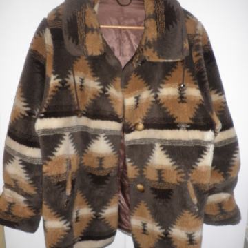 ŽENSKA TOPLA VUNENA BUNDA / KAPUT 50 - 52 XXL