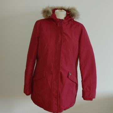 TRUSSARDI JEANS TAMNOCRVENA PERNATA JAKNA