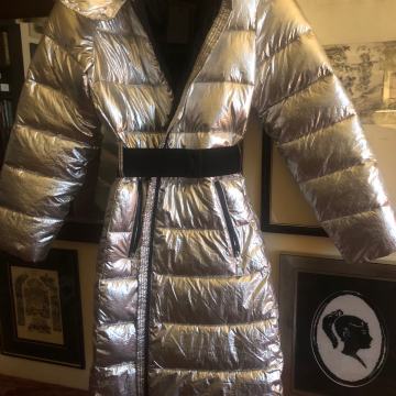 Twinset jakna,posebna i atraktivna, , srebrna.