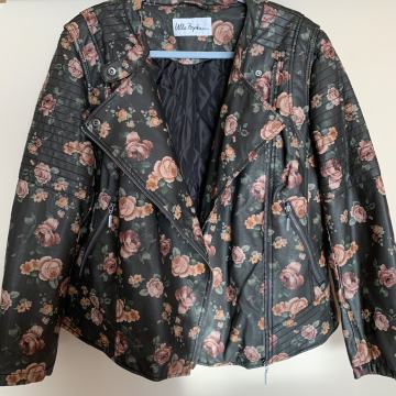 Ulla Popken plus size jakna od umjetne kože