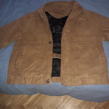 unisex jakna od brusene koze vintage