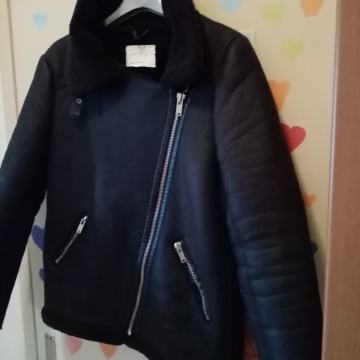 Zara vel.M kožna ugodna topla jakna kao nova