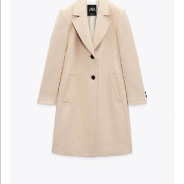 Zara vuneni kaput (M)