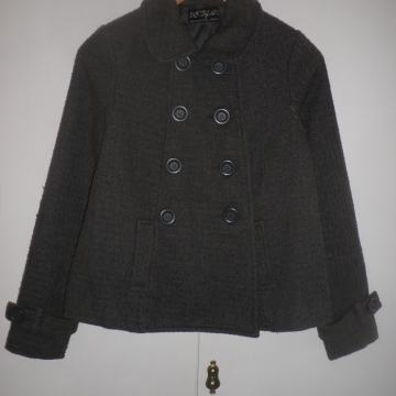 ZARA - ŽENSKA TOPLA VUNENA JAKNA 34 XS