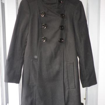 ZARA - ŽENSKI TOPLI VUNENI KAPUT / JAKNA 38 - 40 M