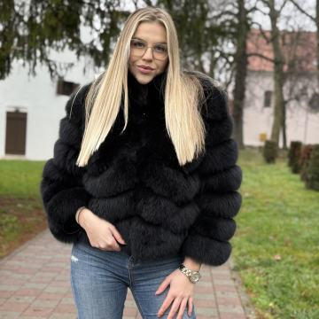 Zenska bunda od pravog krzna