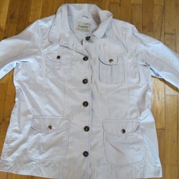 Ženska jakna svijetlo plave boje, 48, NOVO