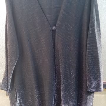 Ženska jakna sa topom i suknjom YILDER, lame i srebro